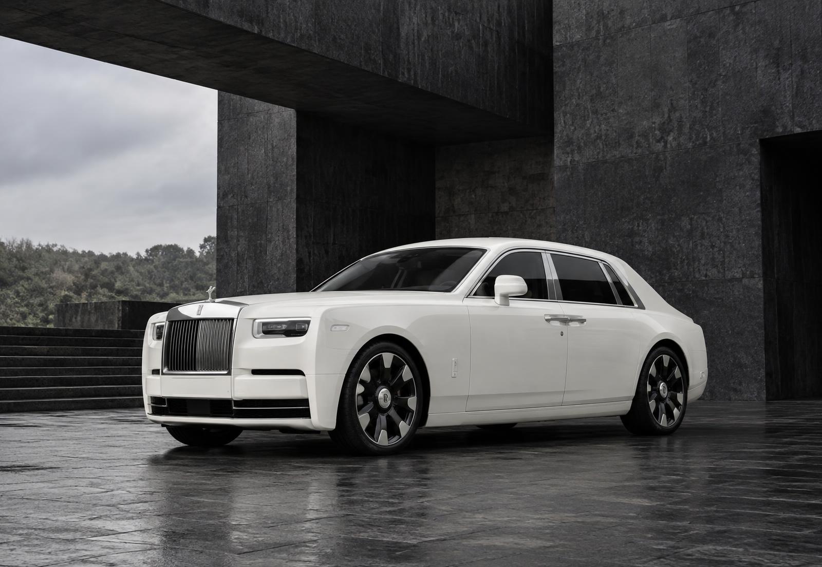 Rolls-Royce Phantom Series II blanche